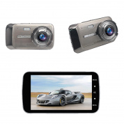 GT100 4 дюйма 1080P 170 градусов Авто Видеорегистратор с задней частью камера