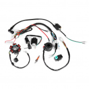 50CC-125CC Mini ATV Полная проводка для проводки CDI STATOR 6 Катушка зажигания Электрическая