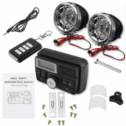 Bluetooth Аудио FM Радио MP3 Стереодинамик Звуковая система мотоцикл Велосипед ATV UTV