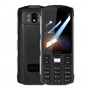 МФУ A905 3.5 дюймов 4000 мАч Внешний аккумулятор Tri SIM Беспроводной FM Большой Объем Супер Фонарик Особенность Телефона - Черный
