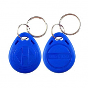 Водонепроницаемая RFID ID ID Token Keyfobs Keychain для контроля доступа (синий)