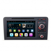 SA-703 Автомобильный DVD музыка mp3 mp4 плеер FM AUX емкостной сенсорный экран Android для Audi A3 2003 до 2013