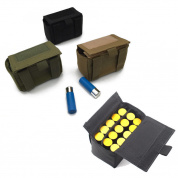 15 Rots Shotgun Buttstock Shotshell Ammo Пуля Чехол Чехол Держатель Коробка Хранение Сумка Аксессуары для пистолетов
