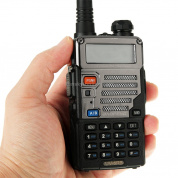 BAOFENG UV-5RB Профессиональный двухдиапазонный трансивер FM двусторонний радиопередатчик Walkie Talkie (черный)