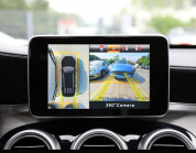 Krando 1080P 3D 360 градусов матовая система ночного видения с панорамным видом Авто Видеорегистратор Объем вождения камера