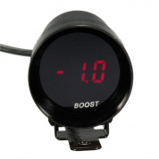 микро красный цифровой датчик дыма в черном корпусе Turbo LED 12v 37mm