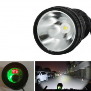 XANES XL13 4000LM XHP70 LED 7800mAh Длинные Батарея Life 5 Режимы Мощность Дисплей Велосипедный свет