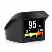 Цифровой измеритель напряжения Тахометр Счетчик скорости Auto Multifunctions OBD A202 Датчик температуры воды