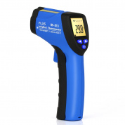 FLUS IR-813 -50 ~ 550 ℃ Цифровой инфракрасный бесконтактный четырехцветный ЖК-дисплей портативный портативный открытый термометр
