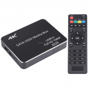 X8 UHD 4K Android 4.4.2 Media Player TV Box с дистанционным управлением, четырехъядерный процессор RK3229 до 1,5 ГГц, RAM: 1 ГБ, ROM: 8 ГБ, поддержка Wi-Fi, USB 3.0, мультимедийный интерфейс HD, TF-карта, вилка стандарта США