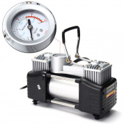 12V портативный двухцилиндровый компрессор шины Inflator 150psi Набор инструментов