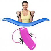 ABS Twist Fitness Balance Band Board Board Board Rang Drawn Driate Yoga (фиолетовый + фиолетовый канат)
