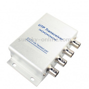 Видеонаблюдение через витую пару Video Balun UTP Transceiver (LLT-204) (Silver)