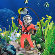 Аквариумный декор Охотник Сокровища Рисунок Действие Fish Tank Ornament Аквариум Реалистичный Дизайн