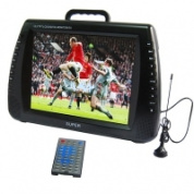 Портативный DVD с ТВ показ: 12.5 дюймов, 16:10 широкий экран TFT LCD