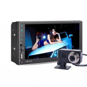 7 дюймов Авто Двойной шпиндель HD Touch MP5 Bluetooth Handsfree GPS DVD-плеер для навигации